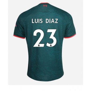 Liverpool Luis Diaz #23 Tredje Tröja 2022-23 Korta ärmar
